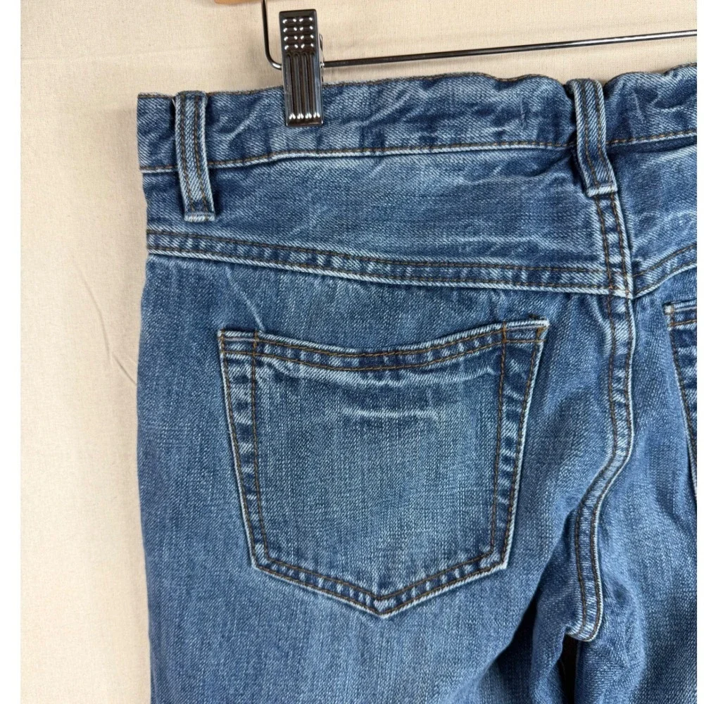 Free People Youthquake Crop Flare Jeans size 27 Blue Denim